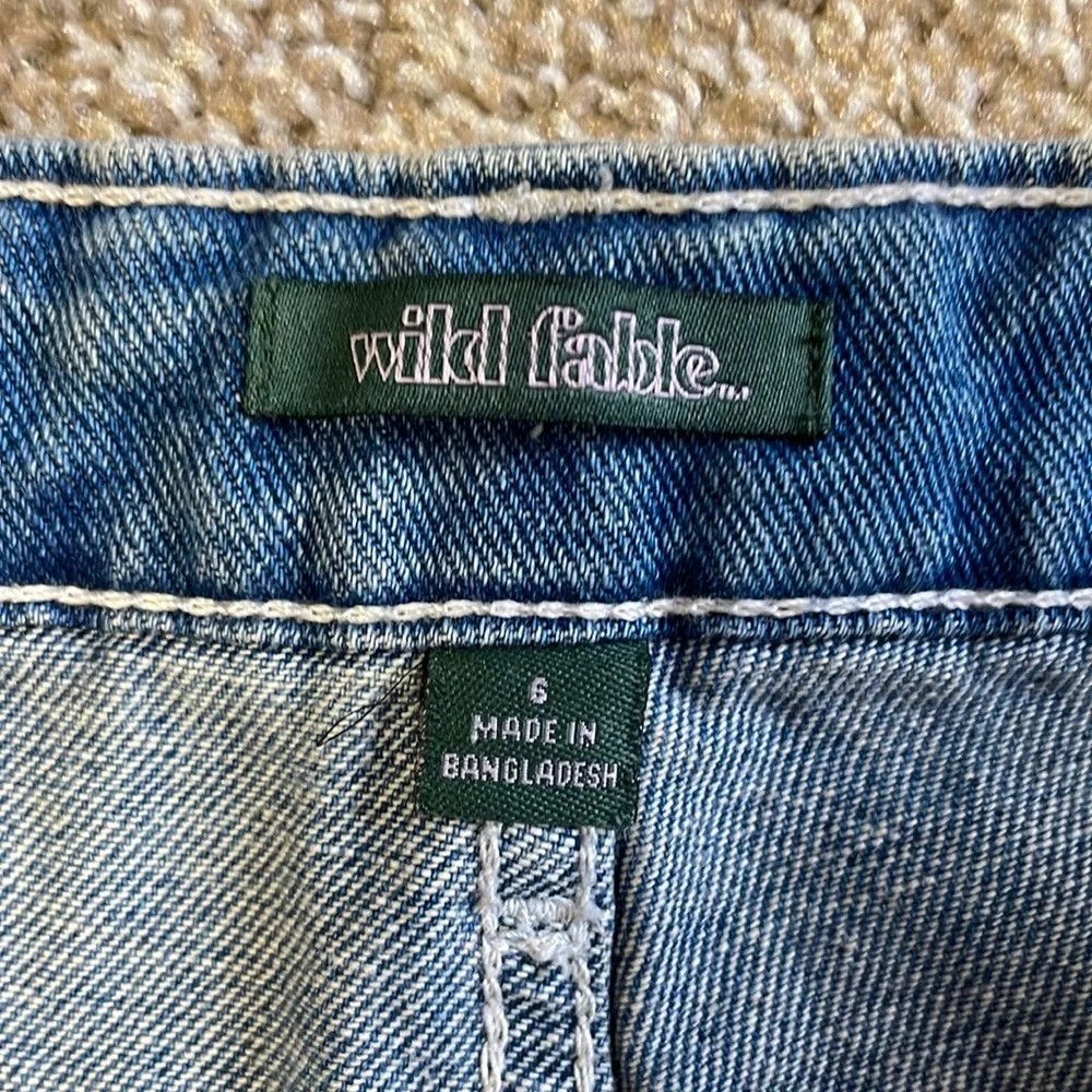 NWT Wild Fable Denim Flower Shorts - Picture 2 of 7